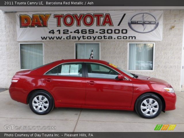 2011 Toyota Camry LE in Barcelona Red Metallic