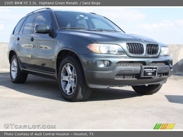 2005 BMW X5 3.0i in Highland Green Metallic