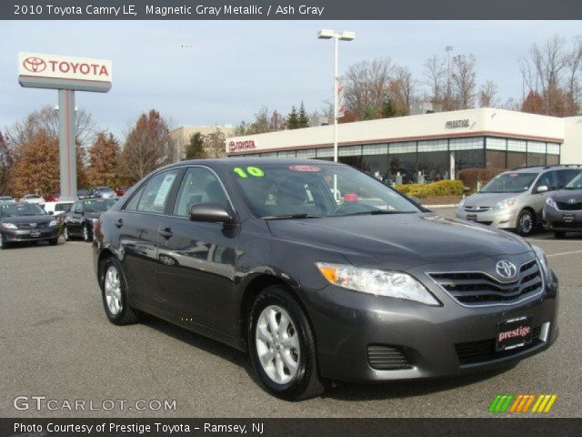 2010 Toyota Camry LE in Magnetic Gray Metallic