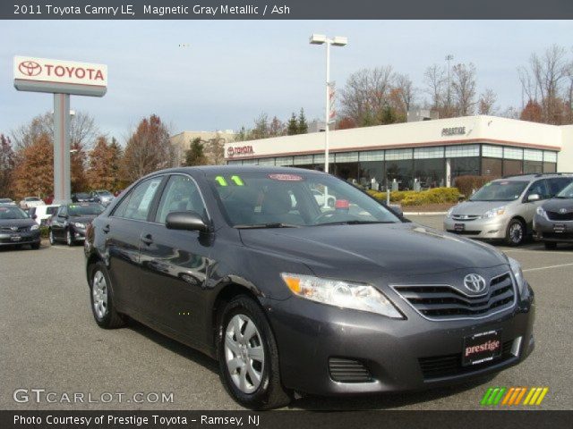 2011 Toyota Camry LE in Magnetic Gray Metallic