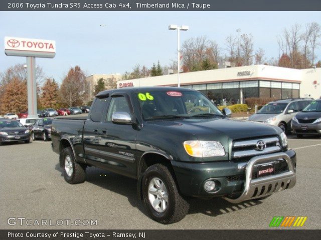 2006 Toyota Tundra SR5 Access Cab 4x4 in Timberland Mica