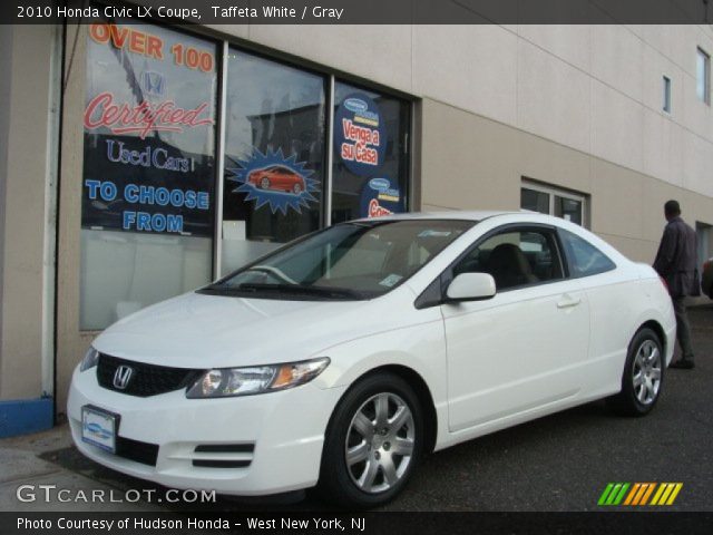 2010 Honda Civic LX Coupe in Taffeta White
