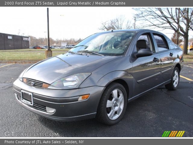 2003 Ford Focus ZTS Sedan in Liquid Grey Metallic