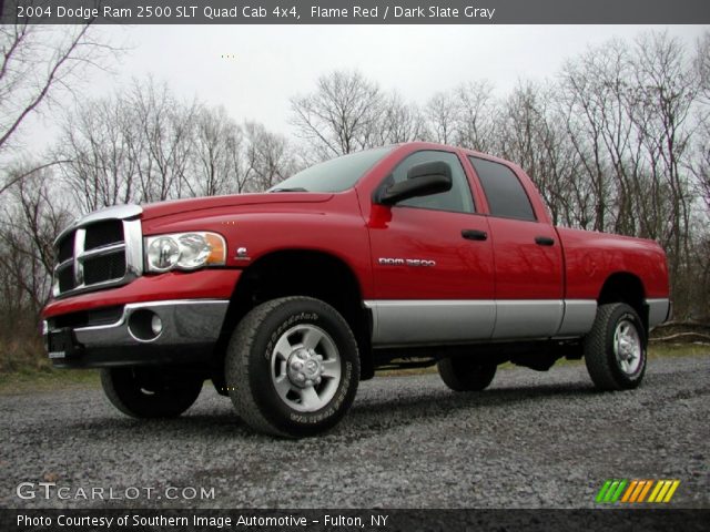 2004 Dodge Ram 2500 SLT Quad Cab 4x4 in Flame Red