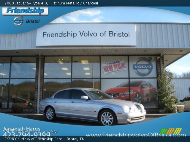 2000 Jaguar S-Type 4.0 in Platinum Metallic