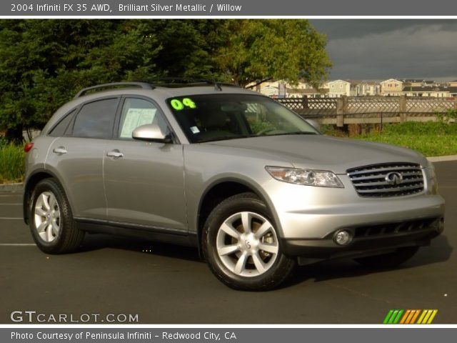 2004 Infiniti FX 35 AWD in Brilliant Silver Metallic