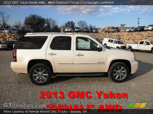 2013 GMC Yukon Denali AWD in White Diamond Tricoat