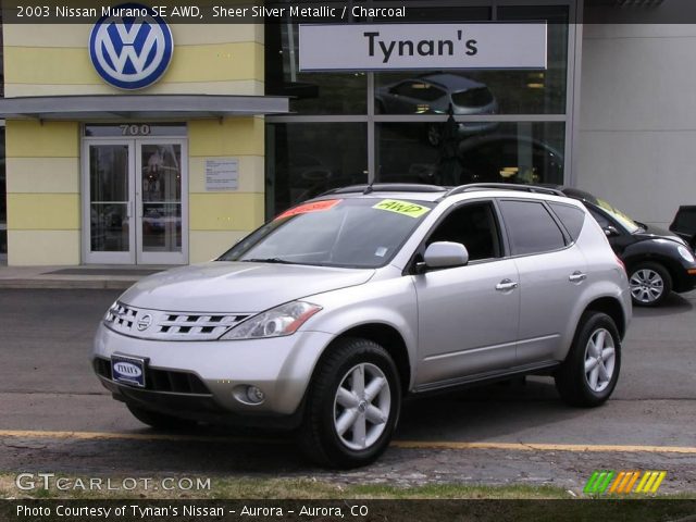 2003 Nissan Murano SE AWD in Sheer Silver Metallic