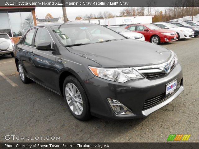 2012 Toyota Camry Hybrid XLE in Magnetic Gray Metallic