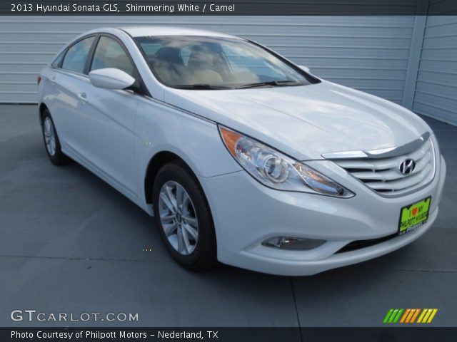 2013 Hyundai Sonata GLS in Shimmering White