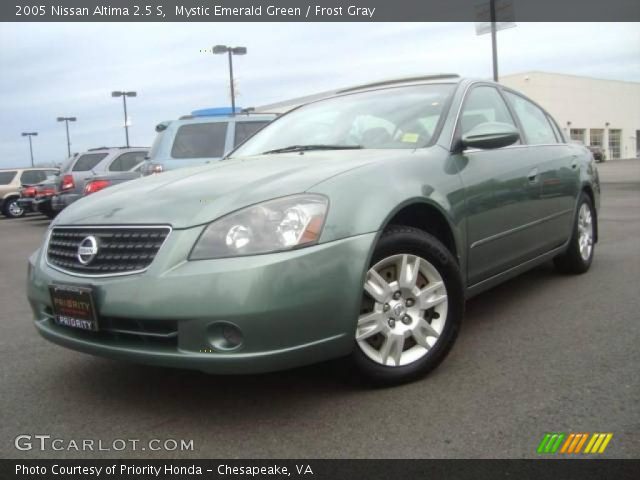 2005 Nissan Altima 2.5 S in Mystic Emerald Green