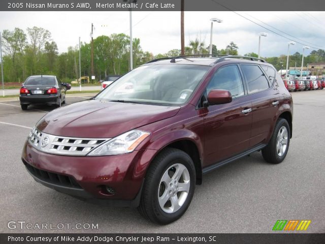 2005 Nissan Murano S AWD in Merlot Metallic