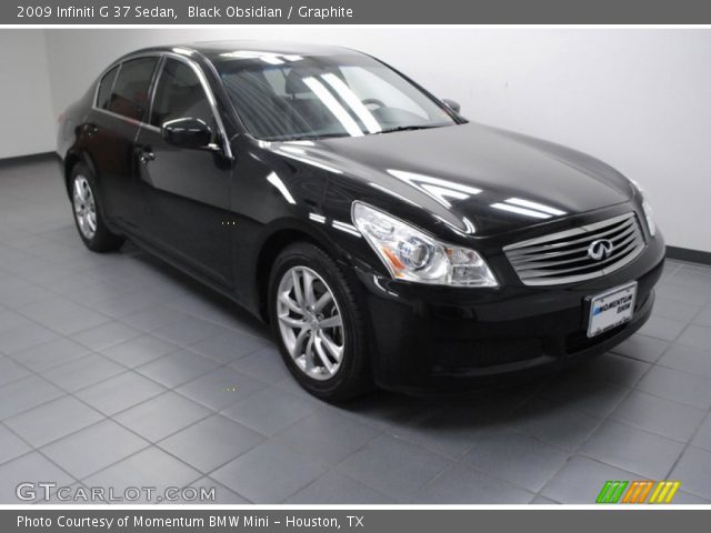 2009 Infiniti G 37 Sedan in Black Obsidian
