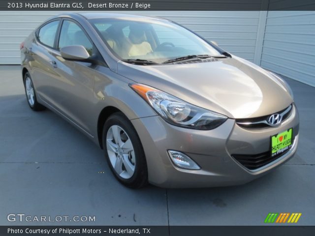 2013 Hyundai Elantra GLS in Desert Bronze