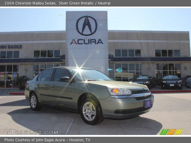 2004 Chevrolet Malibu Sedan in Silver Green Metallic