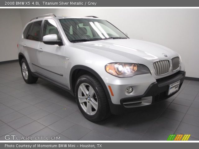 2008 BMW X5 4.8i in Titanium Silver Metallic