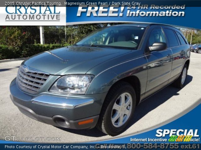 2005 Chrysler Pacifica Touring in Magnesium Green Pearl