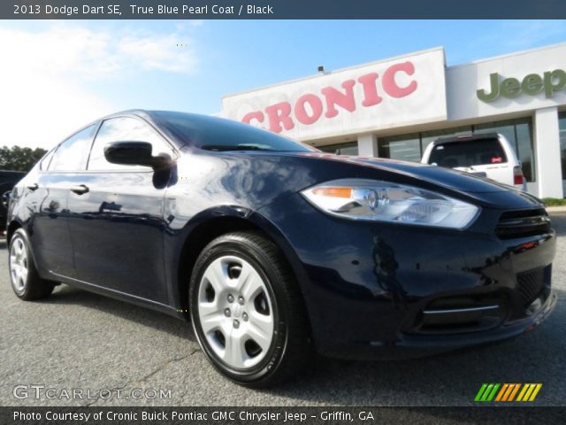 2013 Dodge Dart SE in True Blue Pearl Coat