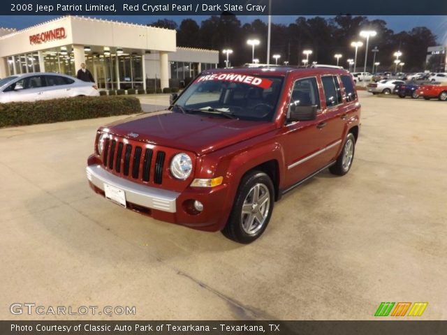2008 Jeep Patriot Limited in Red Crystal Pearl