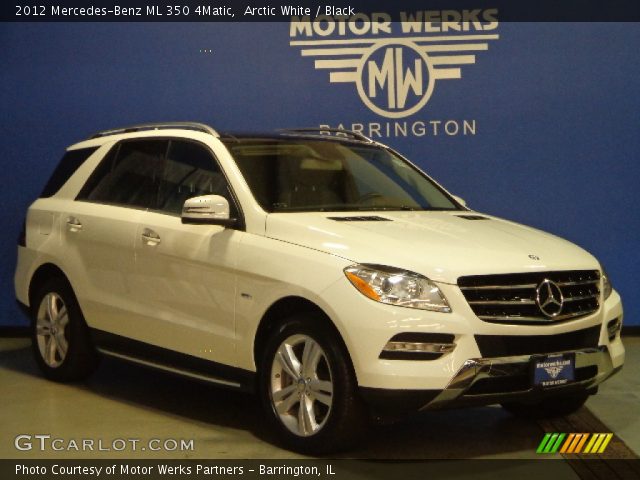 2012 Mercedes-Benz ML 350 4Matic in Arctic White