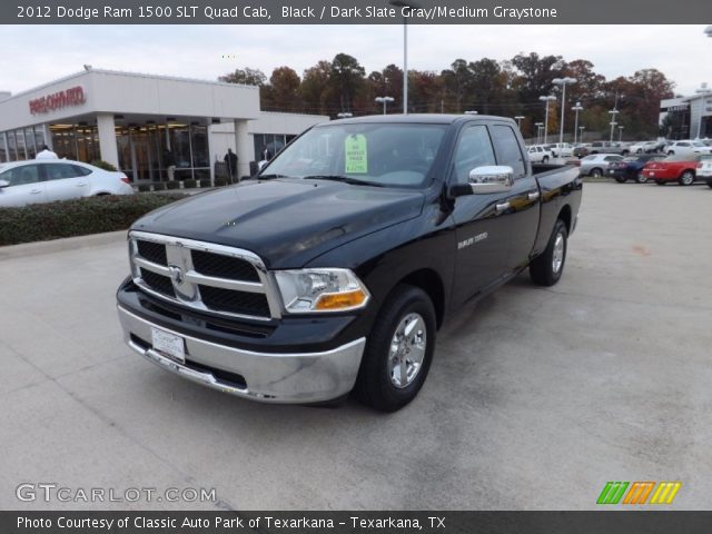 2012 Dodge Ram 1500 SLT Quad Cab in Black