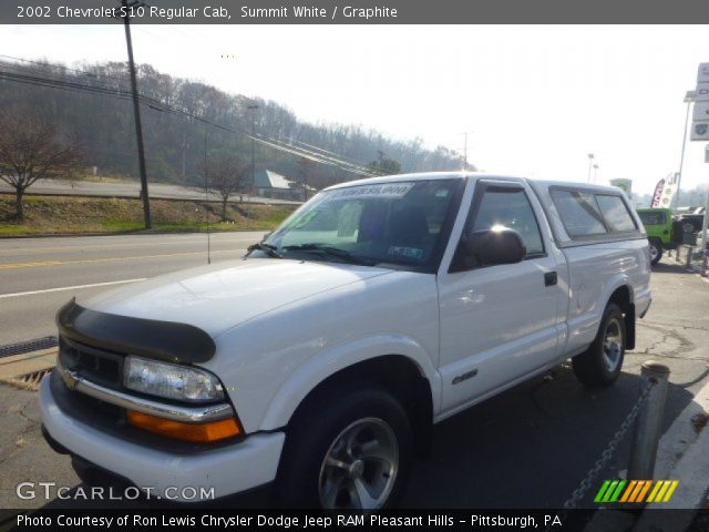 2002 Chevrolet S10 Regular Cab in Summit White