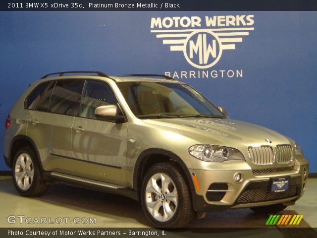 2011 BMW X5 xDrive 35d in Platinum Bronze Metallic