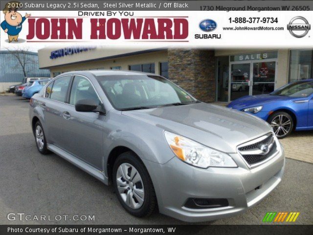 2010 Subaru Legacy 2.5i Sedan in Steel Silver Metallic