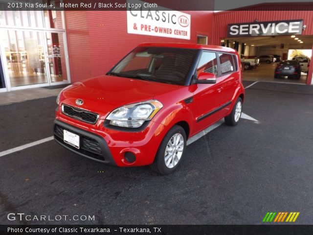 2013 Kia Soul + in Molten Red