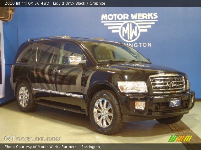 2010 Infiniti QX 56 4WD in Liquid Onyx Black