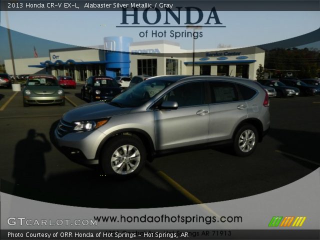 2013 Honda CR-V EX-L in Alabaster Silver Metallic