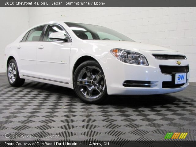 2010 Chevrolet Malibu LT Sedan in Summit White