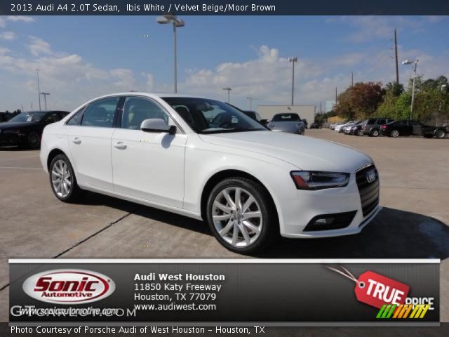 2013 Audi A4 2.0T Sedan in Ibis White
