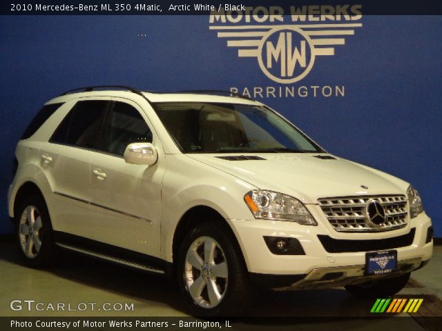 2010 Mercedes-Benz ML 350 4Matic in Arctic White