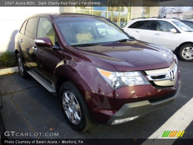 2007 Acura MDX  in Dark Cherry Red Pearl