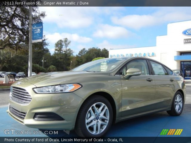 2013 Ford Fusion SE in Ginger Ale Metallic