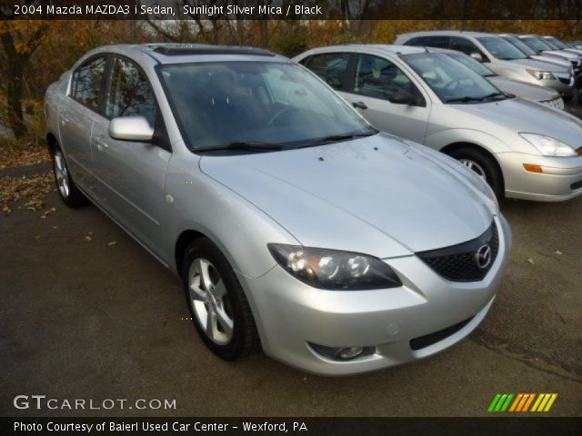 2004 Mazda MAZDA3 i Sedan in Sunlight Silver Mica