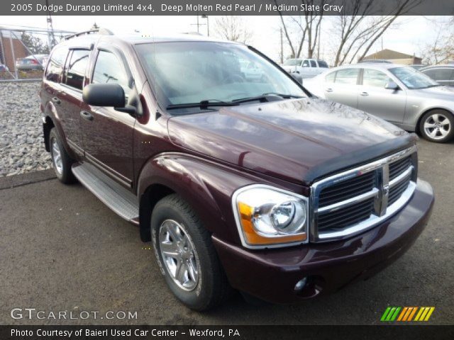 2005 Dodge Durango Limited 4x4 in Deep Molten Red Pearl