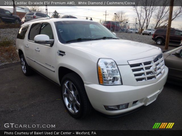 2010 Cadillac Escalade ESV Premium AWD in White Diamond
