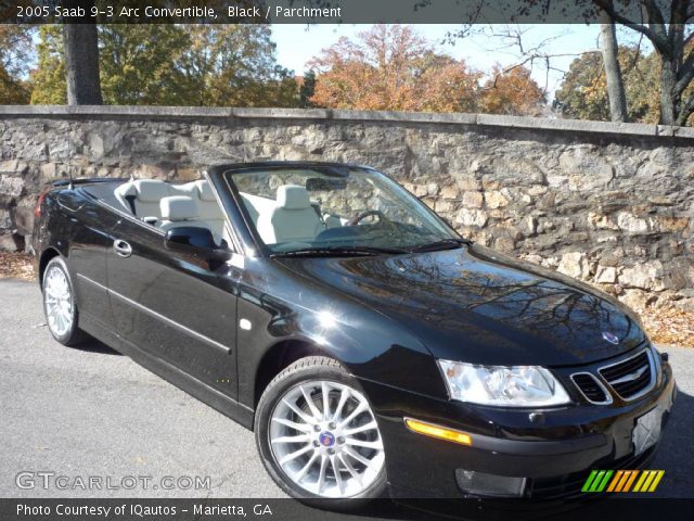 2005 Saab 9-3 Arc Convertible in Black