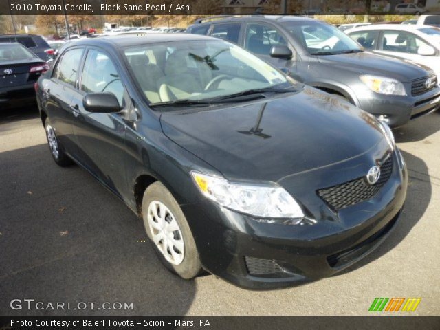 2010 Toyota Corolla  in Black Sand Pearl