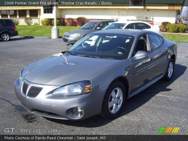 2008 Pontiac Grand Prix Sedan in Shadow Gray Metallic