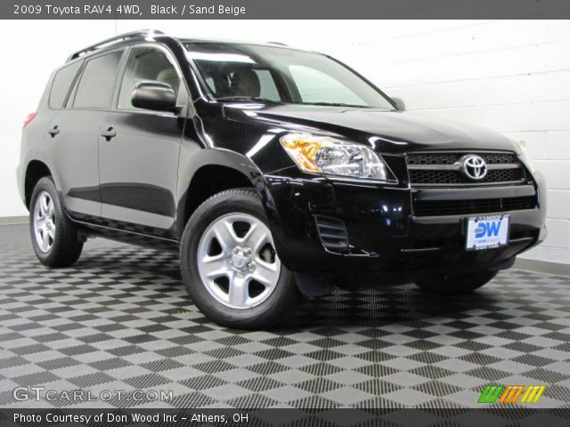 2009 Toyota RAV4 4WD in Black