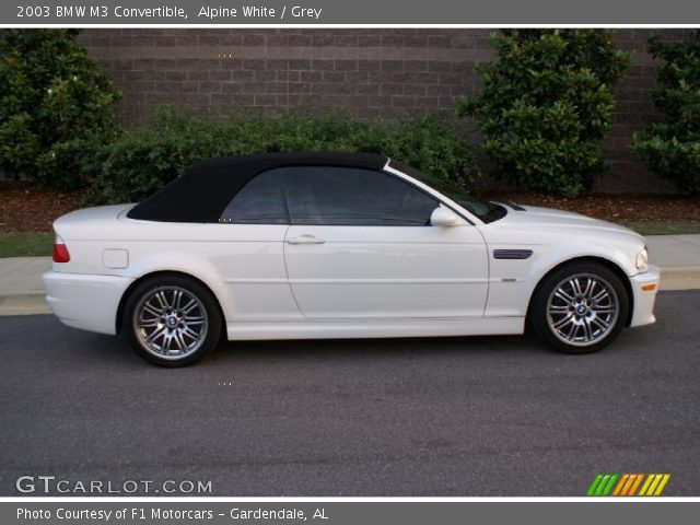 2003 BMW M3 Convertible in Alpine White
