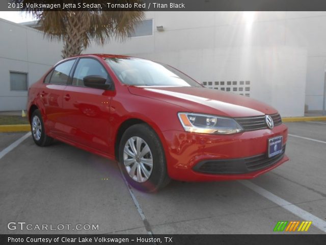 2013 Volkswagen Jetta S Sedan in Tornado Red