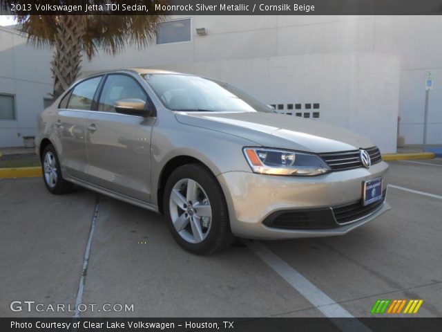 2013 Volkswagen Jetta TDI Sedan in Moonrock Silver Metallic