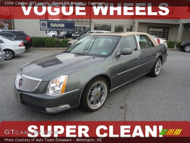 2006 Cadillac DTS Luxury in Green Silk Metallic