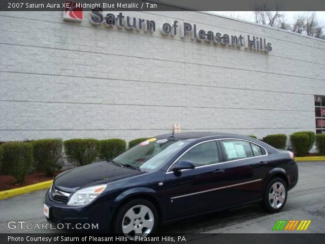 2007 Saturn Aura XE in Midnight Blue Metallic