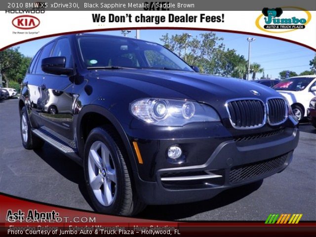 2010 BMW X5 xDrive30i in Black Sapphire Metallic