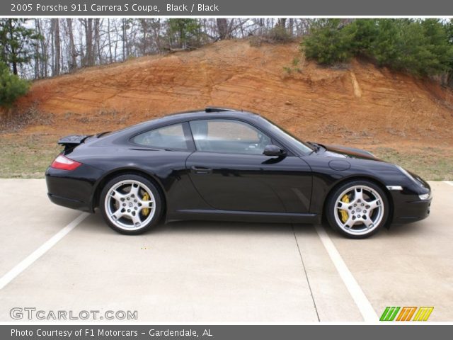 2005 Porsche 911 Carrera S Coupe in Black